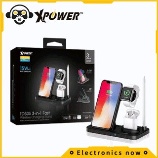 xpower fd305 4 in 1 ที่ชาร์จไร้สาย 15w XPower FD305 4 In 1 15W Wireless Charger