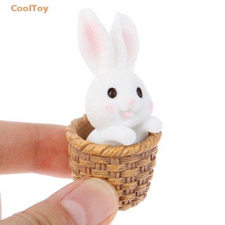 Cooltoy ฟิกเกอร์เรซิ่น รูปกระต่ายอีสเตอร์ ขนาดเล็ก สําหรับตกแต่งสวน