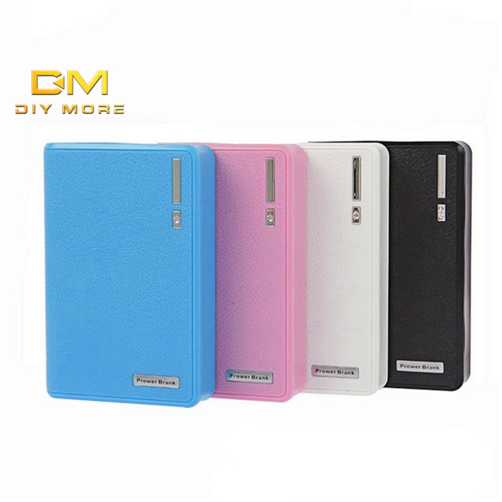 Diymore DIY เคสพาวเวอร์โทรศัพท์มือถือ 5V-2A 4/6x18650