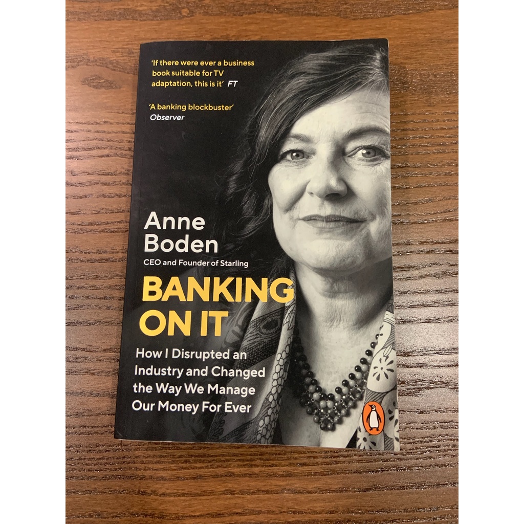 Banking on It. How I disrupted an industry and change the way we manage our money forever.