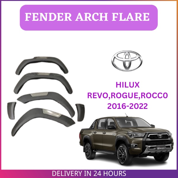 Toyota Hilux Revo/Rogue/Rocco Fender Arch Flare