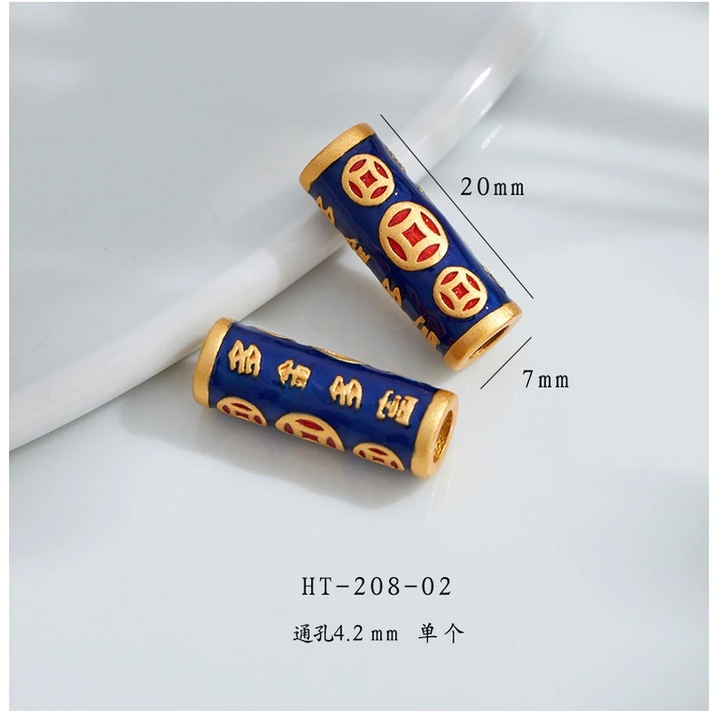 สร้อยข้อมือลูกปัดสีทอง สไตล์โบราณ เจ้าหน้าที่สวรรค์ thumbnail 9