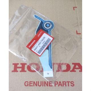 สติ๊กเกอร์แท้(86641-K93-T90ZB)ติดฝาครอบไฟหน้าHONDA สกู๊ปปี้ไอรุ่นล้อแม็กไฟหน้าLEDรุ่นปี2017-2019 จำนวน1ชิ้น