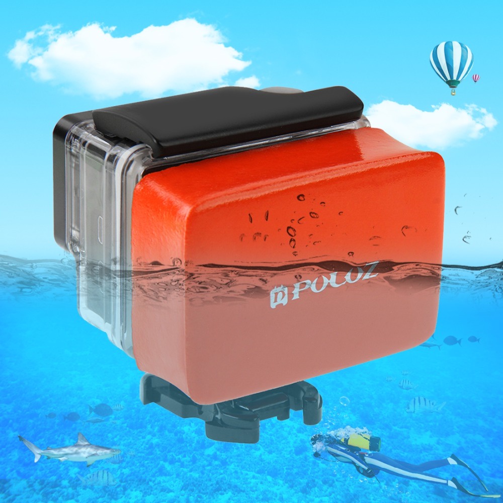 Puluz อุปกรณ์เสริมดําน้ํา สําหรับ GoPro Insta360 ONE R DJI Osmo Action Sport Cameres Floaty Sphonge Case Floty Bobber Hand Grip
