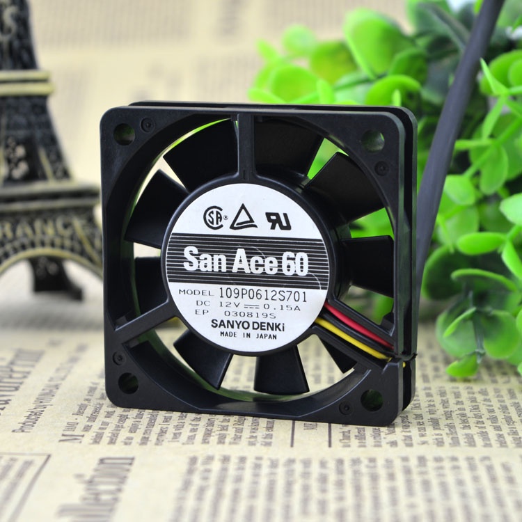 SZ 109P0612S701 12V 0.15A 6015 6CM BALL COOLING FAN