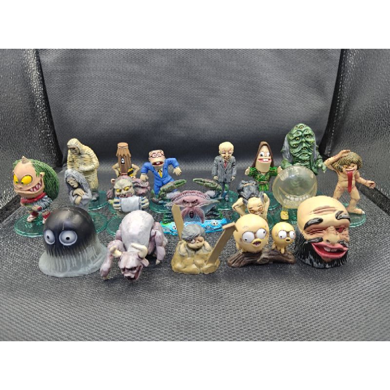 ♨️ USED GeGeGe no Kitaro Directory Kabaya Figure ผีน้อย คิทาโร่  ครบชุด 18 ตัว ผีญี่ปุ่น​ ปิศาจญี่ปุ