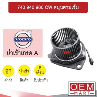 โบลเวอร์ นำเข้า วอลโว่ 740 940 960 หมุนตามเข็ม โบเวอร์ แอร์รถยนต์ BLOWER VOLVO BL004 112