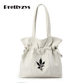 Tote Bag Prettyzys 2022 Casual Canvas Bag Korean Crossbody Bag For Women