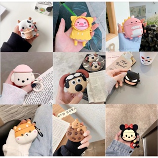 【พร้อมส่ง】 ส่งตรงจากโรงงาน เคสหูฟัง แบบนิ่ม ลายการ์ตูนดิสนีย์น่ารัก หลากสี สําหรับ Disney D11