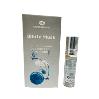 Top น้ำหอมอาหรับ ​แท้​ น้ำหอมยั่วเพศ​ White ​musk​ Al rehab​ perfume​ oil ​6ml ​น้ำหอม น้ำหอมผู้ชาย น้ำหอมพกพา น้ำหอมแท้