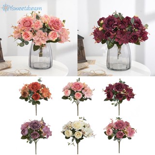 SWTDRM- ~Artificial Flower Peony Artificial Wedding Bouquet Decorate Decoration-【Sweetdream】