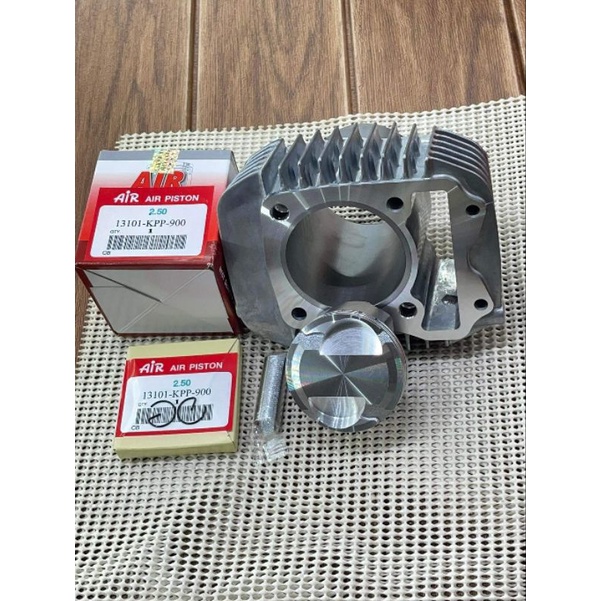 เสื้อ125iปลาวาฬLED/msxลูก66/2วาวพร้อมปาดหลบวาวลูกสูบสลัก15มิลปลอกสูบยาวพิเศษใส่ชัก3ชัก5มิลรองรับประเ