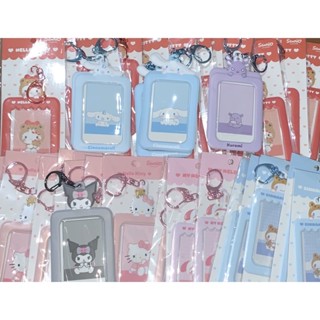 ที่ใส่โฟโต้การ์ด ลาย Sanrio kuromi my melody cinnamoroll สีดํา สีชมพู สีแดง