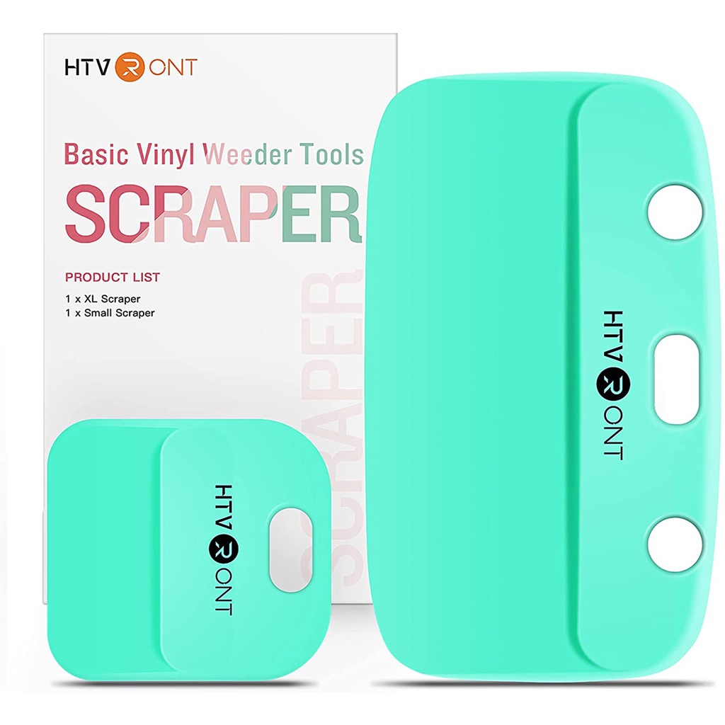 Htvront ที่ขูดไวนิล 2 แพ็ค สําหรับไวนิล ที่ขูดวัชพืชไวนิล HTV