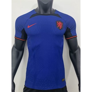 22 23 New World Cup Dutch Away Players Edition เสื้อฟุตบอล แขนสั้น คุณภาพสูง