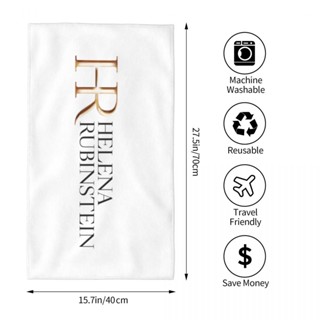 Helena Rubinstein (1) ผ้าขนหนู ทรงสี่เหลี่ยม ขนาด 70x40 ซม. สําหรับออกกําลังกาย โยคะ วิ่ง กลางแจ้ง