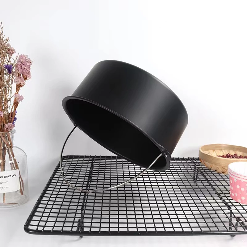 หม้อทอด เคลือบเทฟล่อน หม้อกลม ทอด อาหาร 7 นิ้ว Non-Stick Air Fryer Accessories หม้อทอดไร้น้ำมัน MUHW thumbnail 10