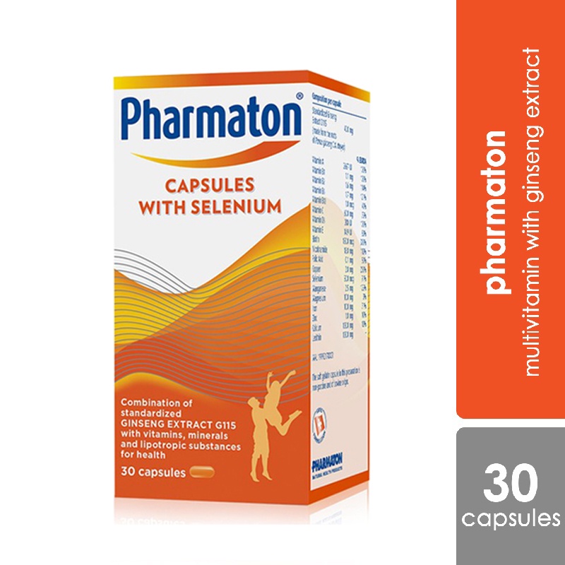 Pharmaton Mutivitamin with Ginseng Extract 30s