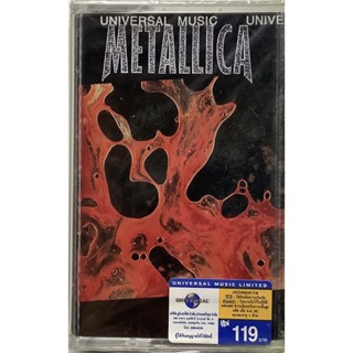 Cassette Tape เทปคาสเซ็ตเพลง Metallica อัลบั้ม Load ลิขสิทธิ์ ซีล