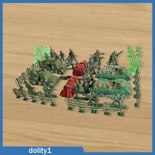 [Dolity1] โมเดลฟิกเกอร์ทหาร 32 ชิ้น สําหรับตกแต่งโต๊ะทราย