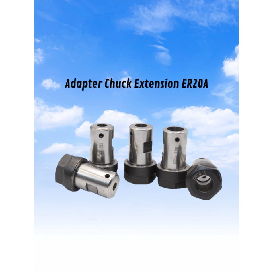 อะแดปเตอร์ Chuck extension rod ER20A แกนเพลามอเตอร์ ER 20 A
