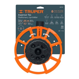 TRUPER 10328 สปริงเกอร์พ่นน้ำ ปรับได้ 8 แบบ (ASP-8)