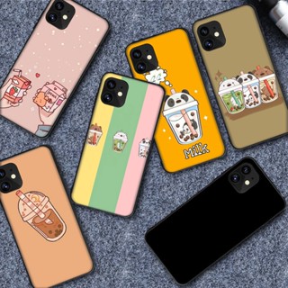 เคสโทรศัพท์มือถือ ลายเครื่องดื่มแพนด้าน่ารัก สําหรับ Motorola MOTO G4 G5 G5S G6 G7 Power US Play Plus A1