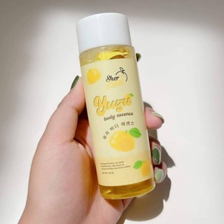 ราคาต่อขวด ยูซุ บอดี้ เอสเซนต์ YUZU BODY ESSENCE โด้สเหลืองยูซุ วิตซีผิว ปริมาณ 100 มล.