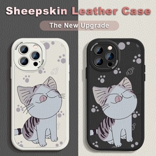 สําหรับ Samsung Galaxy S22 S21 S20 Ultra Plus FE 4G 5G เคสน่ารักการ์ตูน(แมวตะกละ)หนังนิ่มฝาหลังซิลิโคนเหลวการป้องกันกล้องเคสโทรศัพท์