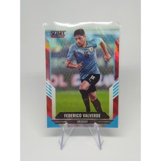 การ์ดบอล National 2021-22 Score Soccer Cards Red Lava/Red Laser