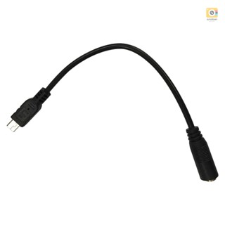 Mini USB to 3.5mm Mic Microphone Adapter Cable Cord for Gopro HD  1 2 3 3+ 4 Camera