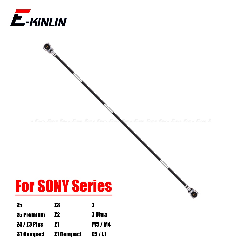 เสาอากาศสัญญาณ Wifi Coaxial Connector Aerial Flex สําหรับ Sony Xperia Z5 Premium Z4 Z3 Plus Z2 Z1 Co