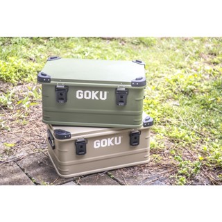 GOKU aluminium container box 50L กล่องแคมป์ กล่องอลูมิเนียม 50 ลิตร