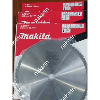 A-87127 Makita ใบเลื่อยตัดเหล็ก 12"x78T ฟัน SMTCG วัสดุ Stainless/Mild steel
