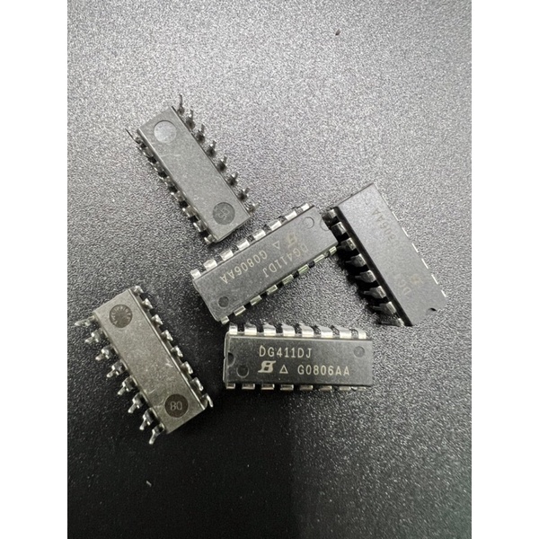 IC ชิป 16 ขา DG411DJ8 G0806AA ♥️สินค้าพร้อมส่ง  รับจัดหา อะไหล่  หรือ แบตเตอรี่  หรือถ่าน  ได้ทุกรุ่