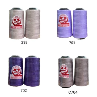 [สีม่วง]ด้ายเย็บผ้า ตราภูเขาไฟ ขนาด 40/2 ความยาว 3100 เมตร