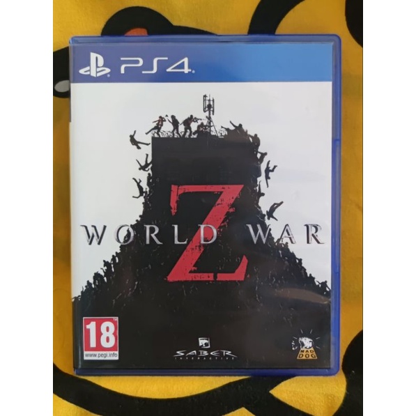แผ่นเกมส์ PS4 World war Z