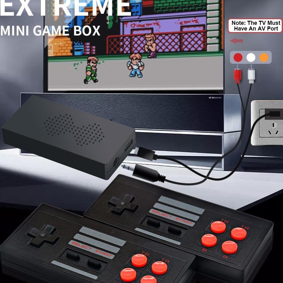 Enbip Extreme Mini Game Box / TV Game Console NES Clone 620 Games Retro
