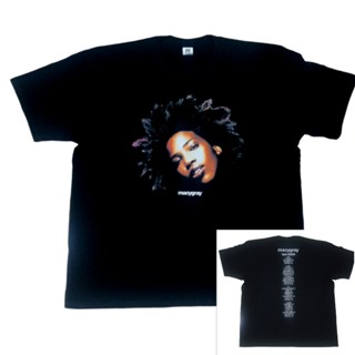 T-shirt  เสื้อยืด ลายนักร้อง Macy Gray R&amp;B Singer Tour 2000 RNB Soul Macy Gray USA Tour 2000 โอเวอร์ไซซ์ สไตล์วินเทจ สํา