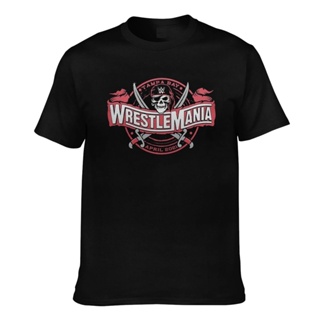 เสื้อยืดลําลอง พิมพ์ลายมวยปล้ํา Mania 37 Ribbon Wwe Diy สําหรับผู้ชาย