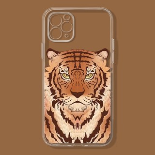 Zodiac Tiger~เคสไอโฟน iPhone 7 8 se2020 8plus 12 14 pro เคส 13 11 pro max phone case Xr Xs X max 8พลัส cover นิ่ม 7plus