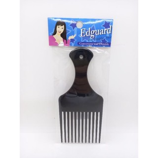 Edguard เอ็ดการ์ด หวีส้อมใหญ่ (สีดำ)