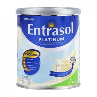 ENTRASOL PLATINUM(สูตร เอนชัวร์) เอนทราซอล แพลตินั่ม กลิ่นวานิลลา-400กรัม