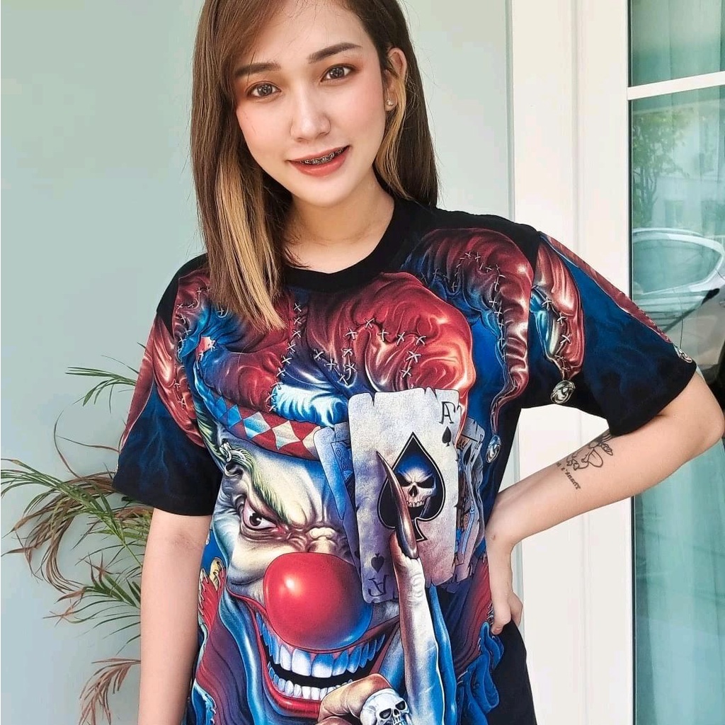 Max-48 เสื้อOVP Caballo ลายโจ๊กเกอร์