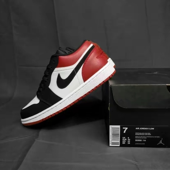 nike air jordan low black toe