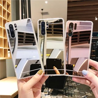 เคสโทรศัพท์มือถือแบบนิ่ม พร้อมกระจก สําหรับ vivo Y21 Y21s Y21t Y21G Y33t Y33s Y12s Y12a Y20i Y20 Y20s Y19 Y17 Y15 Y12 Y11 Y91c Y1s Y95 Y93 Y91