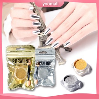 [YOOMALL] Rosalind ผงกระจก 2 กรัม สําหรับตกแต่งเล็บ DIY