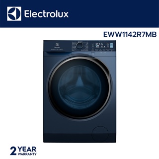 ELECTROLUX อีเลคโทรลักซ์ เครื่องซักอบผ้าฝาหน้า ซัก 11กก. อบ 7กก. รุ่น EWW1142R7MB สีฟ้า  (ไม่รวมค่าติดตั้ง)