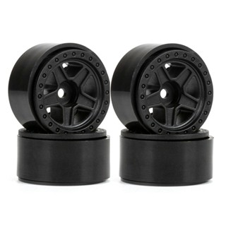 อะไหล่อัพเกรด ขอบล้อ ไนล่อน 5 ซี่ 1.0 นิ้ว สําหรับรถไต่หินบังคับ 1/24 Axial SCX24 FMS FCX24 Enduro24 4 ชิ้น