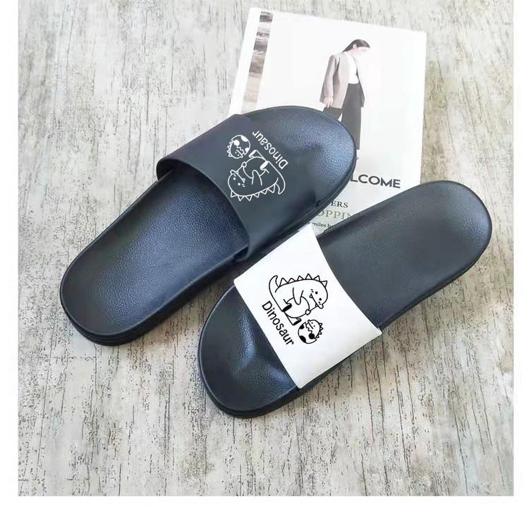 【ส่งจากไทย】❤️ถูกและดี!!!❤️Fashion home slippers ใส่สบาย รองเท้าแตะผู้ชาย รองเท้าแตะผู้หญิง พร้อมส่ง !! TXB23 - รูปที่ 5